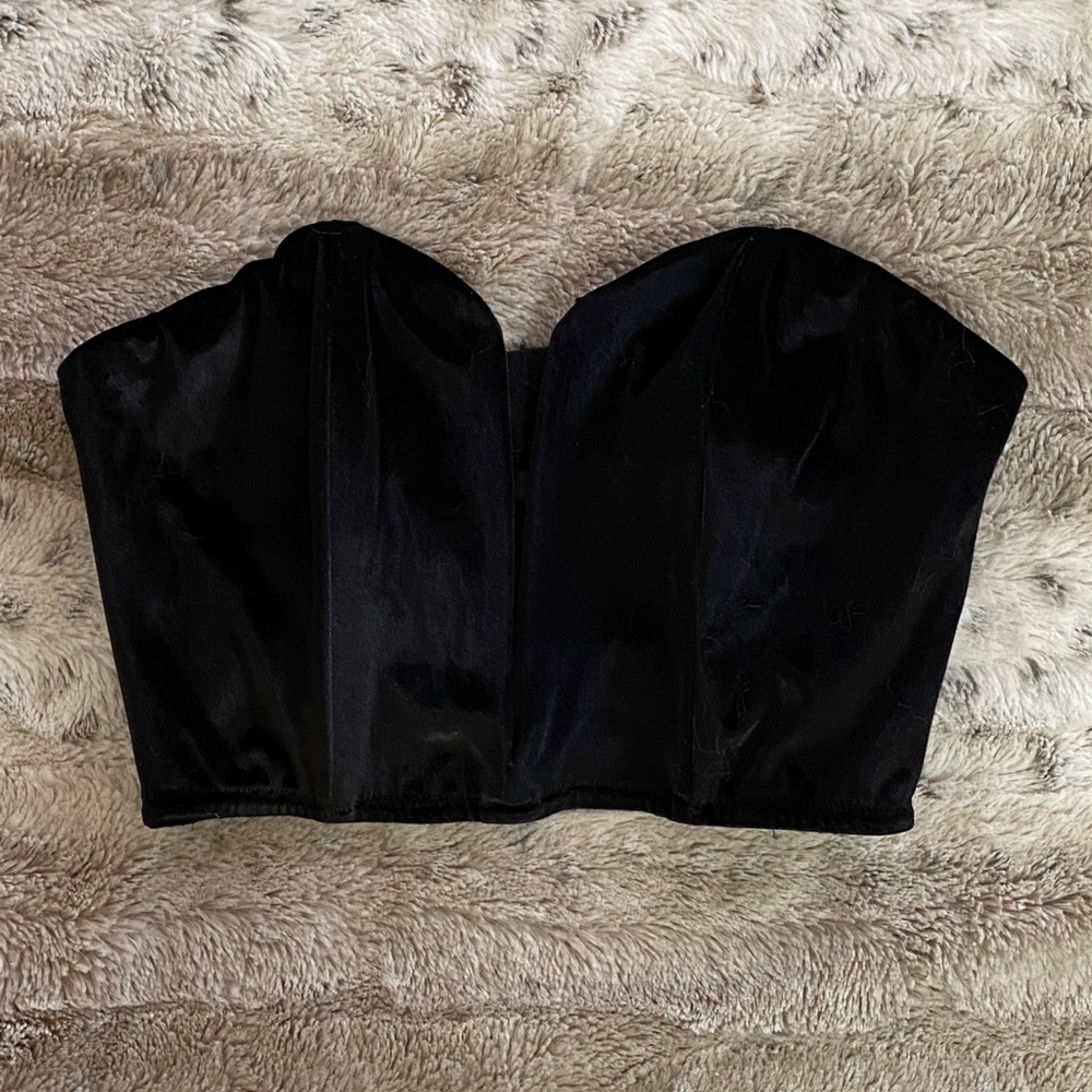 Velvet Bustier